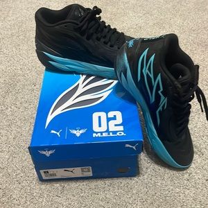 Puma 02 M.E.L.O. Size 9 black-blue atoll